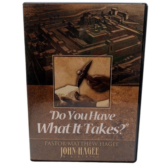 Do You Have What It Takes DVD Set Christian Gospel John Matthew Hagee Ministries - Picture 1 of 3